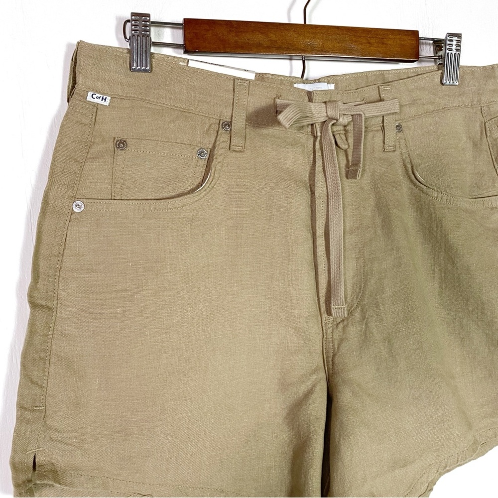 Citizens of Humanity Brynn Drawstring Linen Shorts - Picture 4 of 7